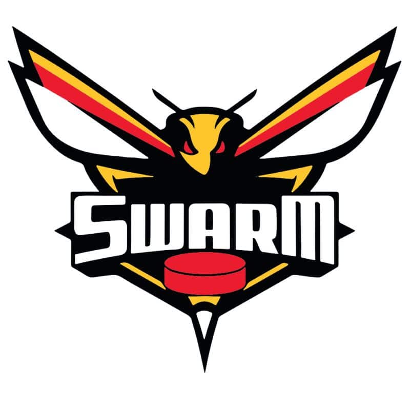 SWARM HOCKEY CAR DECAL - Rinkside Tampa