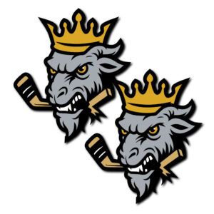 ICE GOATS HELMET DECAL