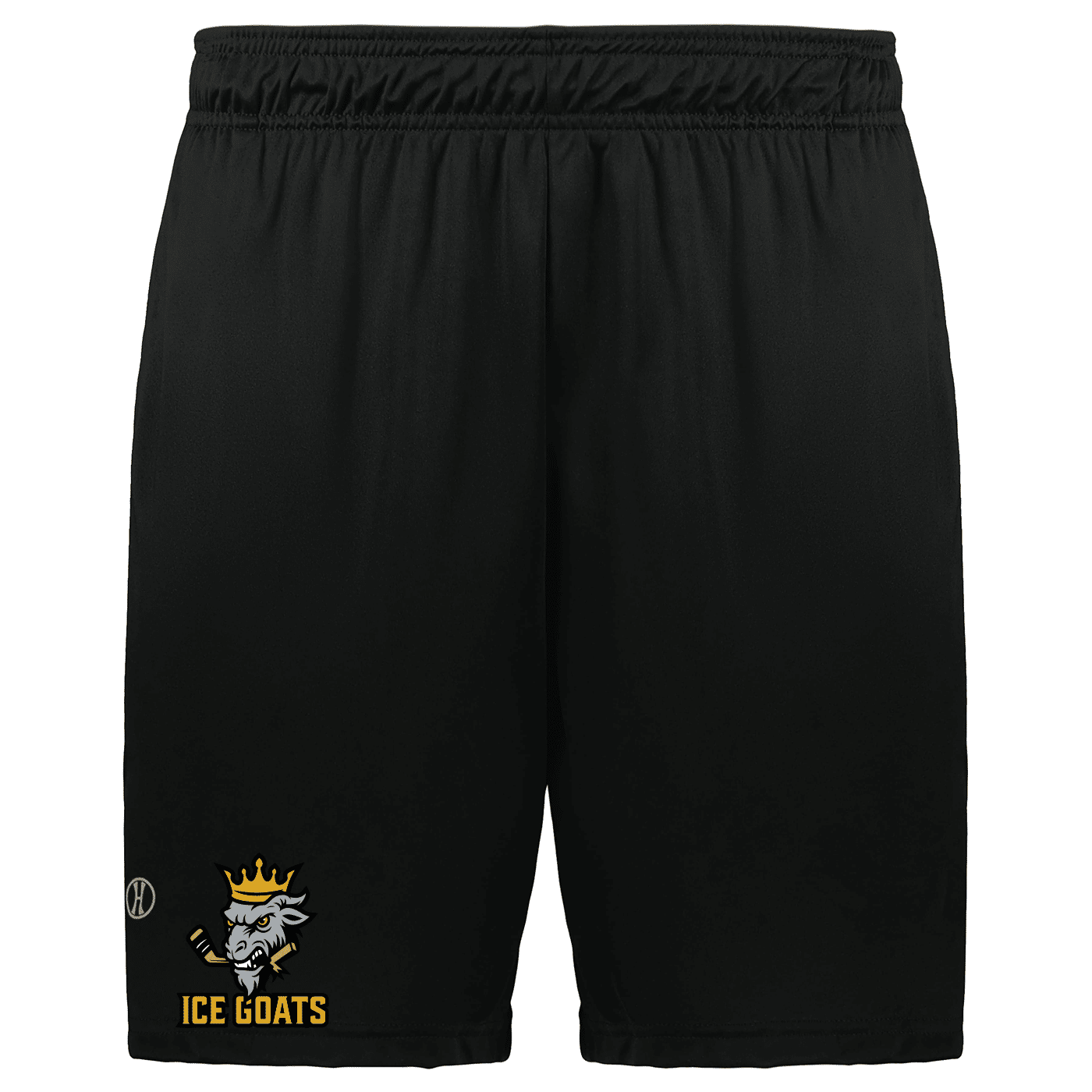 MOM_223522 Momentum Shorts_TGH Ice Goats black TGH Ice Goats team shorts, black