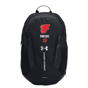 Gulf Coast Flames Under Armour backpack, black