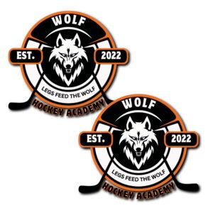 WHA HELMET DECALS