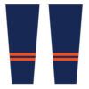 SWAMP RABBITS NAVY GAME SOCKS