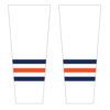 SWAMP RABBITS WHITE GAME SOCKS