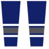 BULLS GAME SOCKS BLUE (KIMMEL)