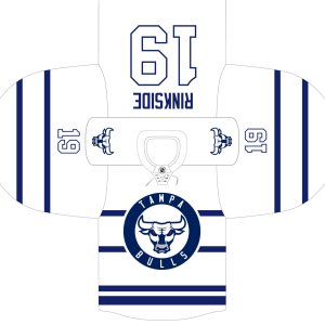 Tampa Bulls Coldwell bundle game jersey, light