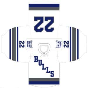 BULLS GAME JERSEY WHITE (KIMMEL)