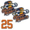 SWAMP RABBITS HELMET DECALS