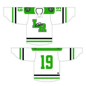 LAKEWOOD RANCH AWAY JERSEY, WHITE (TAKES 3-5 WEEKS)