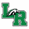 Lakewood Ranch Helmet Decal with "LR" style logo