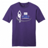TGH Figure Skating cotton tee, purple