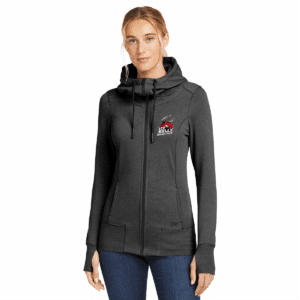 SanMar LNEA511 Bloomingdale Ice Bulls, Black Heather