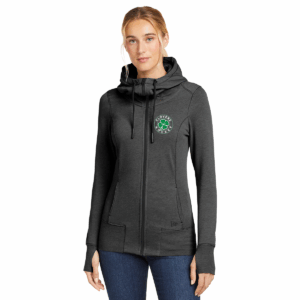 SanMar LNEA511 TGH Clovers, Black Heather