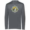 Cypress Creek Coyotes lightweight performance hoodie, graphite