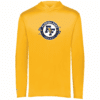 Florida Fury lightweight performance hoodie, gold