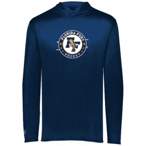Florida Fury lightweight performance hoodie, navy