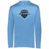 Clearwater Ice Storm lightweight performance hoodie, Columbia blue
