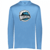 Palm Beach Breakers lightweight performance hoodie, Columbia blue