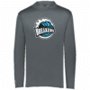 Palm Beach Breakers lightweight performance hoodie, graphite