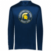 Steinbrenner Warriors lightweight performance hoodie, navy