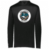 TGH Bull Sharks lightweight performance hoodie, black