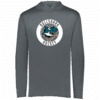 TGH Bull Sharks lightweight performance hoodie, graphite
