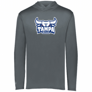 Tampa Bulls lightweight performance hoodie, graphite