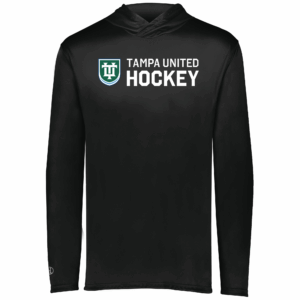 Tampa United lightweight performance hoodie, black