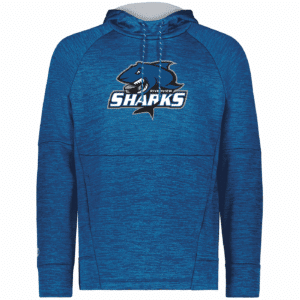 Riverview Sharks All-Pro Performance Hoodie, royal heather