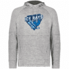 Sarasota Ice Rays All-Pro Performance Hoodie, athletic grey heather