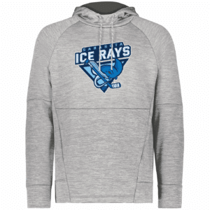 Sarasota Ice Rays All-Pro Performance Hoodie, athletic grey heather