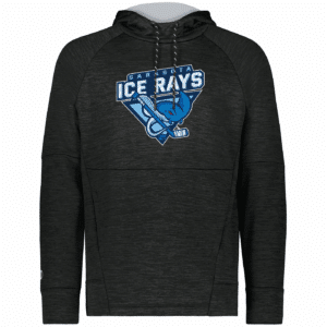 Sarasota Ice Rays All-Pro Performance Hoodie, black heather