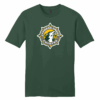 Cypress Creek Coyotes unisex cotton tee, forest green