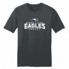 East Lake Eagles unisex cotton tee, charcoal