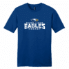 East Lake Eagles unisex cotton tee, deep royal