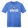 East Lake Eagles unisex cotton tee, heather royal