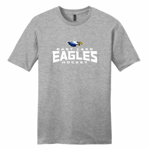 East Lake Eagles unisex cotton tee, light grey heather