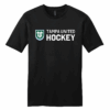 Tampa United unisex cotton tee, new logo, black