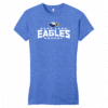 East Lake Eagles women's fitted tee, heather royal