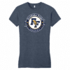 Florida Fury womens fitted tee, heather navy