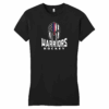 Florida Warriors womens fitted tee, black
