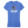 Florida Warriors womens fitted tee, heather royal
