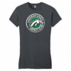 Lakewood Ranch women's fitted tee, charcoal