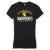 Steinbrenner Warriors women's fitted tee, black