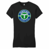 Tampa Bay Hockey Club womens fitted tee, black