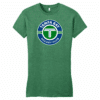 Tampa Bay Hockey Club womens fitted tee, heathered kelly green