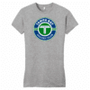 Tampa Bay Hockey Club womens fitted tee, light heather grey