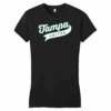 Tampa United women's fitted tee, black