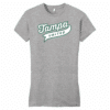 Tampa United women's fitted tee, light heather grey