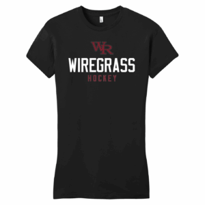 Wiregrass Ranch women's fitted tee, black