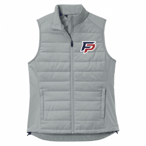 Freedom Patriots women's vest, silver